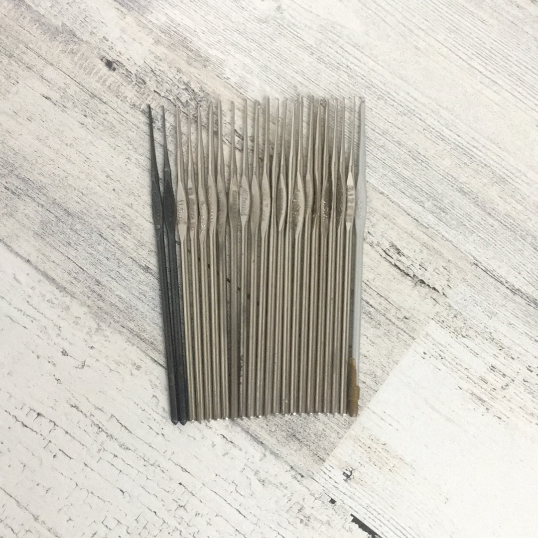 ALL Steel Crochet Thread Hooks
