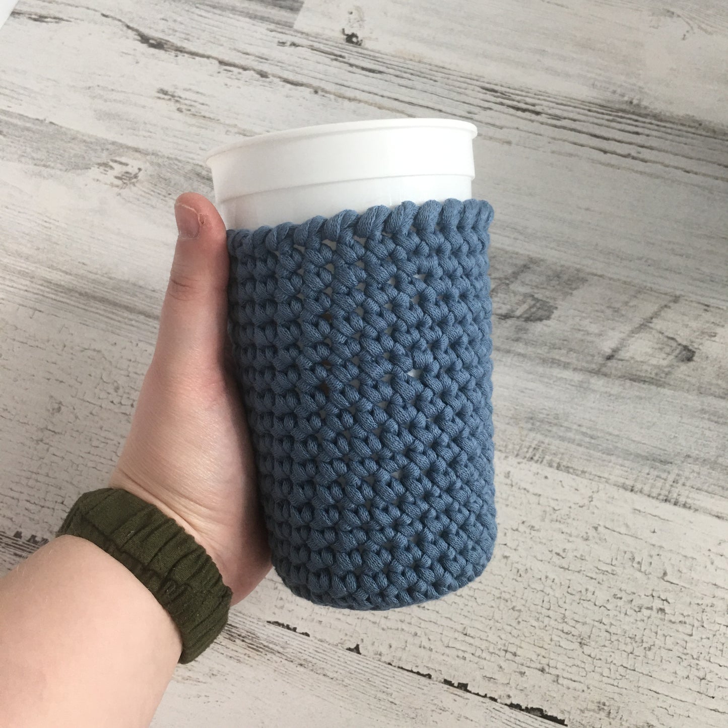Hazy Blues - Hot and Cold Cup Cozy