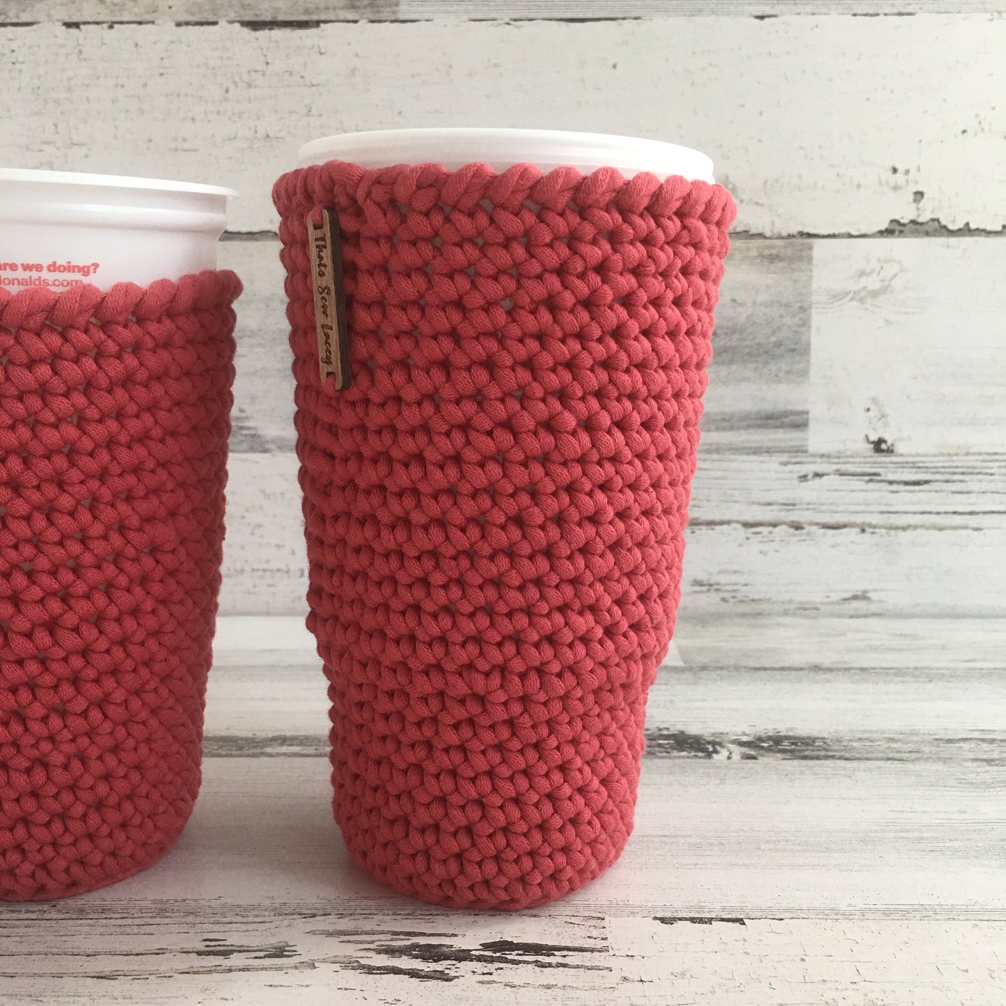Berry Red - Hot and Cold Cup Cozy
