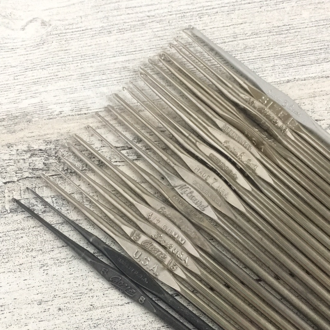 ALL Steel Crochet Thread Hooks
