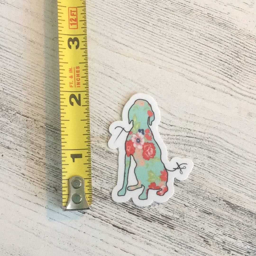 Old Logo Die Cut Sticker - 2" Lacey