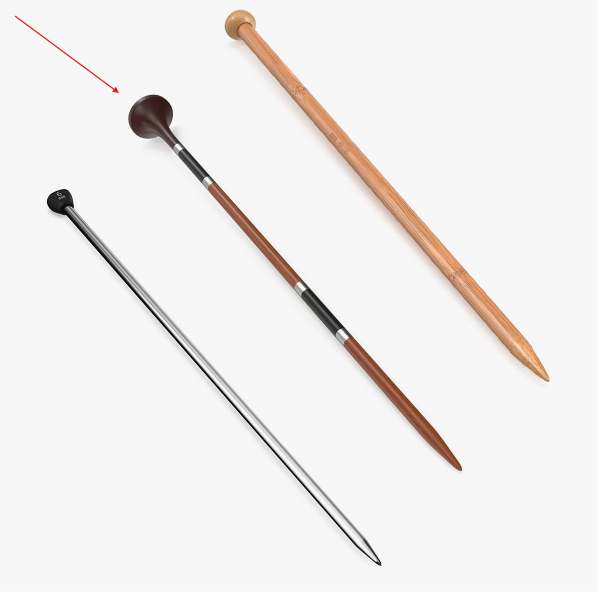 Furls Fiberarts Luxury 14 inch Straight Knitting Needles