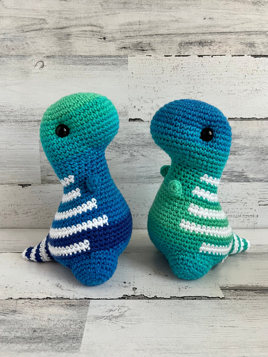 Blue Lagoon Ombré - Chubby Dinosaur