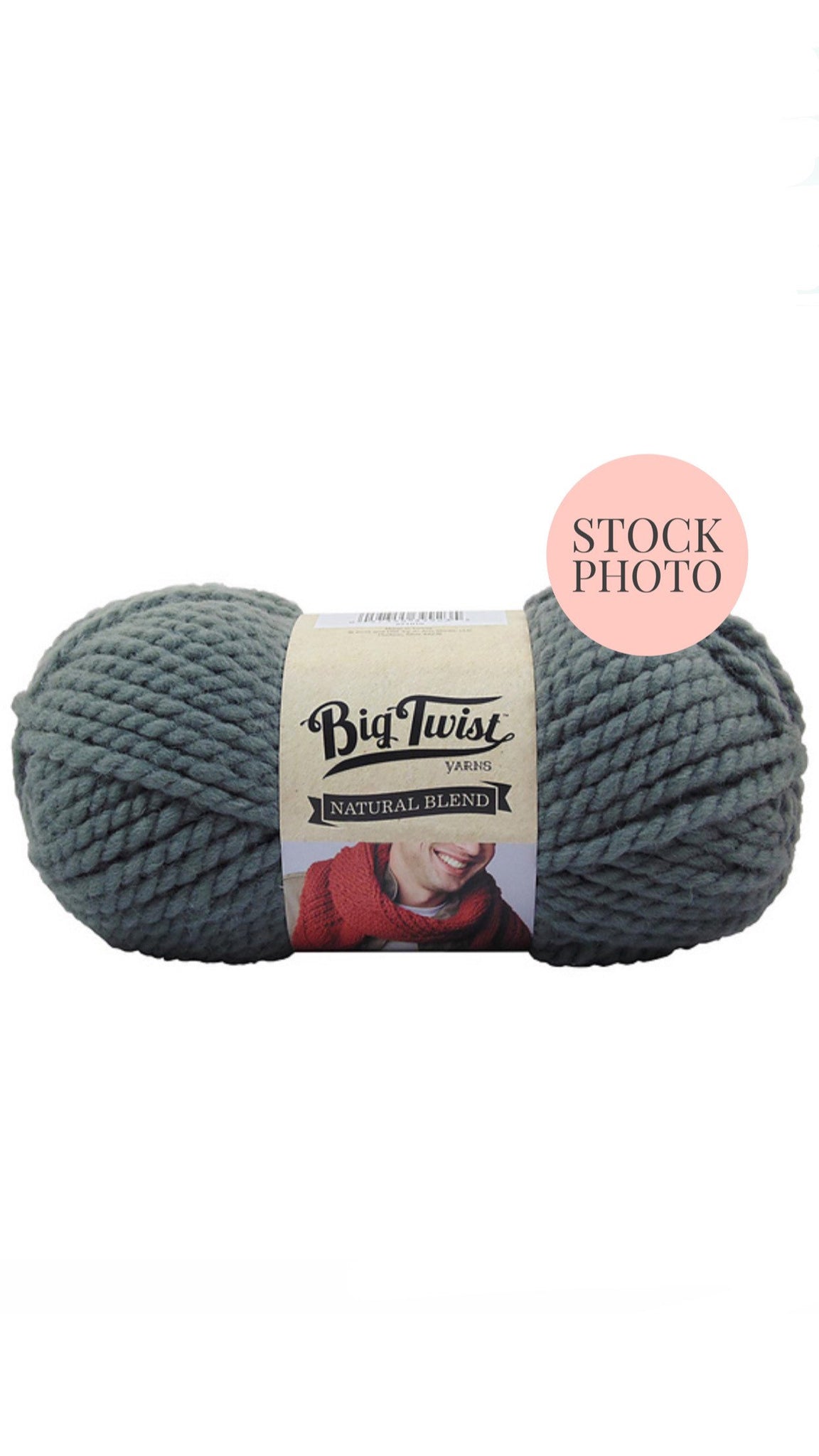 Partial Skein - Big Twist Natural Blend: Color - Dark Gray – That's Sew  Lacey